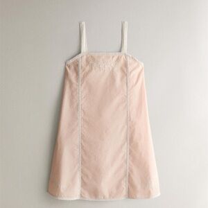 Zara EMBROIDERED NIGHTGOWN WITH STRAPS